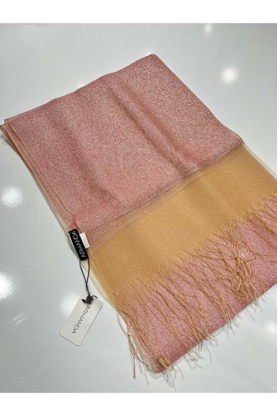 Modario Armanda Silvery Tulle Shal 30% Silk - 8