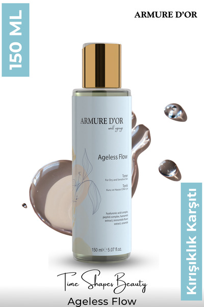 ARMURE D'OR Ageless Flow - Kuru Ve Hassas Ciltler İçin Tonik