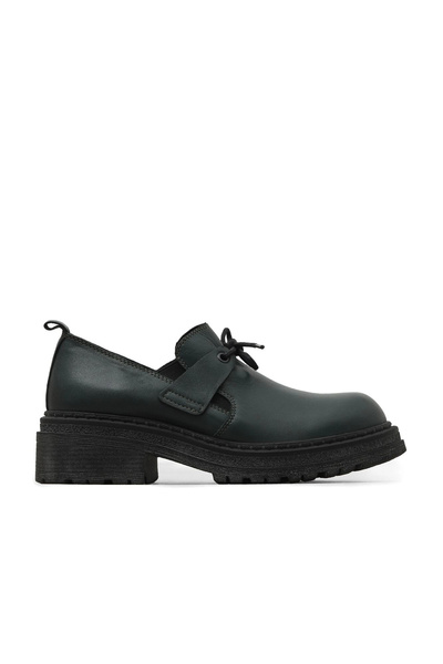 Bueno Shoes Green Leather Women's Classic Shoes 01Wd2105
