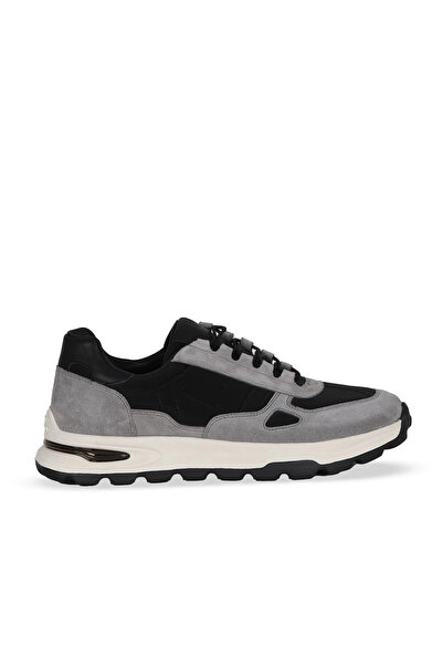 Bueno Shoes Gray Suede-Parachute Men's Sports Shoes 07Ma28752538
