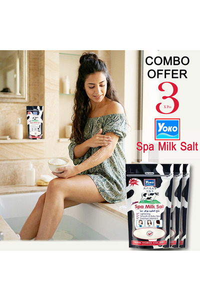 YOKO Spa Milk Salt 300g X 3 Pcs