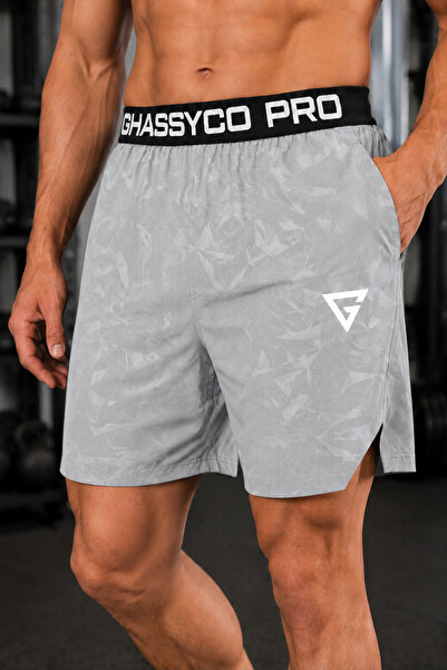 GHASSY CO Ghassy Co. Męskie spodenki sportowe do biegania Pro z elastyczną ta...