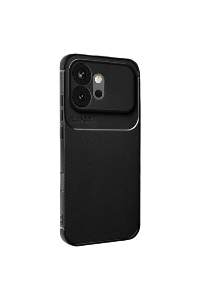 UnDePlus Huawei Honor 600 Kılıf Karbon Silikon Case