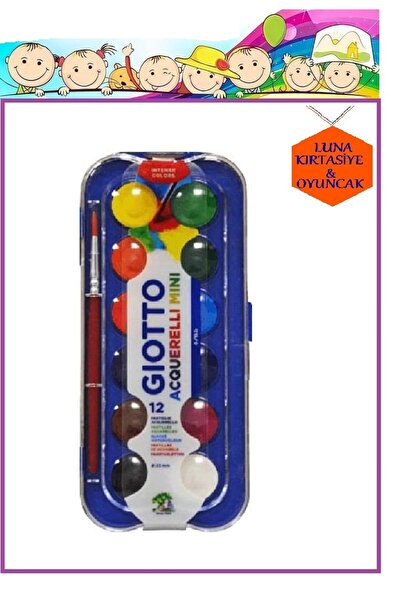 Giotto GİOTTO 12'Lİ SULUBOYA MİNİ