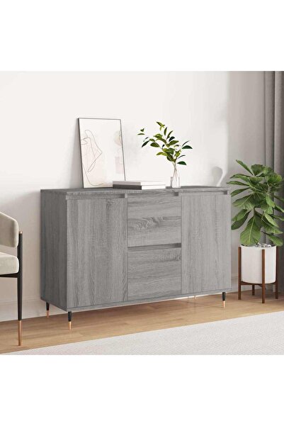 Concept Servantă, gri sonoma, 104x35x70 cm, lemn prelucrat
