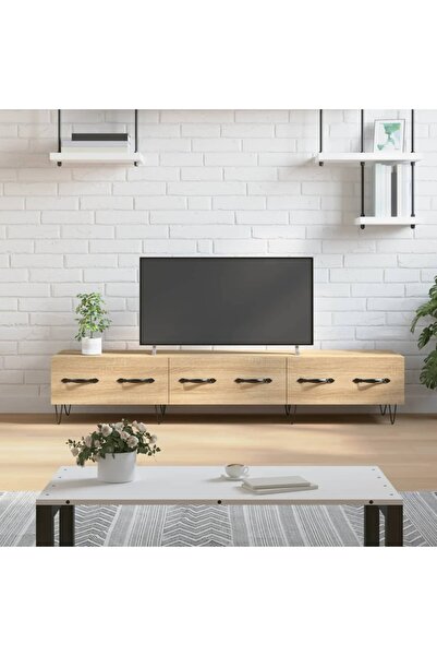 Concept Dulap TV, stejar sonoma, 150x36x30 cm, lemn prelucrat