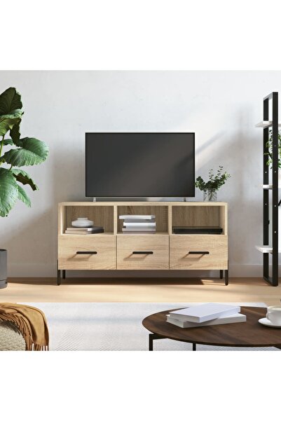 Concept Dulap TV stejar sonoma, 102x36x50 cm, lemn prelucrat