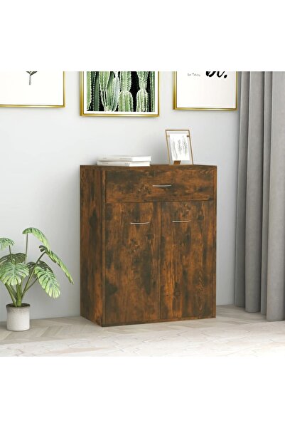 Concept Servantă, stejar fumuriu, 60x30x75 cm, lemn prelucrat