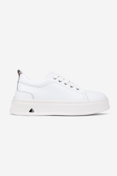 Valmenti Erkek Hakiki Deri Beyaz Sneakers & Spor Ayakkabı
