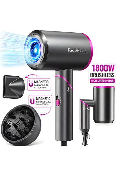 FadeBlade Uscător de păr profesional Max Pro, pliabil