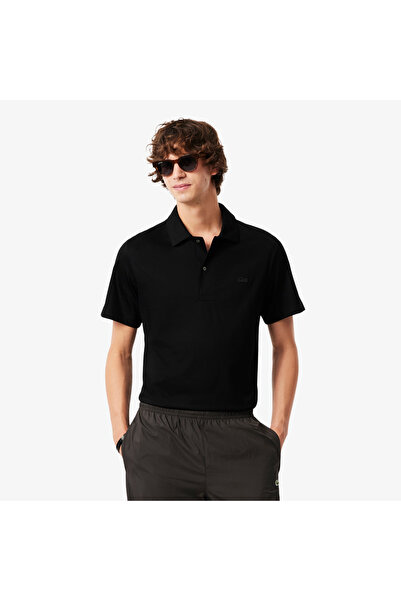 Lacoste Paris Classic Fit Open Neck Embroidered Polo Shirt - DH5928-00-031