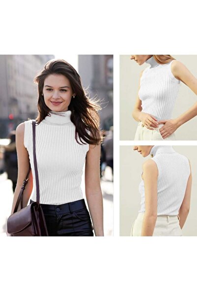 youknitwear you Pulover tricotat Penny cu gât roșu 2353
