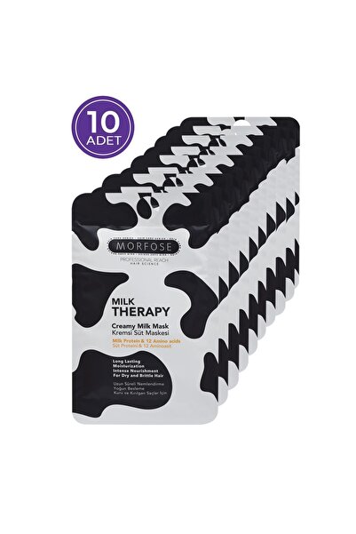 Morfose Milk Therapy Saç Maskesi 25 ml 10 Adet