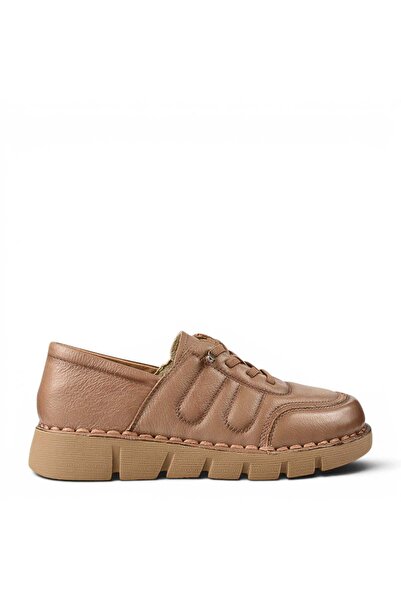 FORMAZIONE Pantofi sport, damă, FORMAZIONE, KM 2583 gri taupe, piele 39