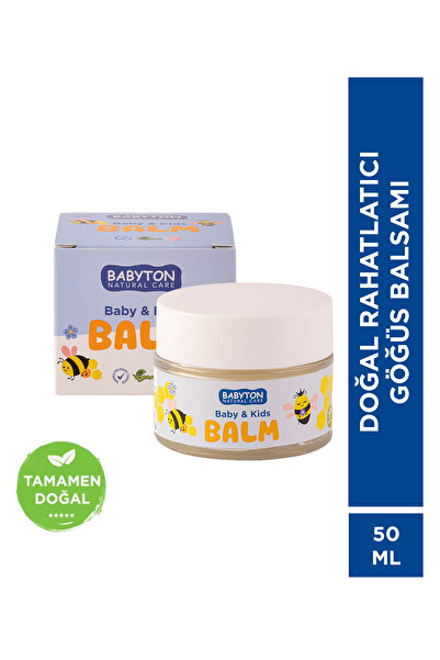 BABYTON Doğal Rahatlatıcı Göğüs Balsamı 50 ml