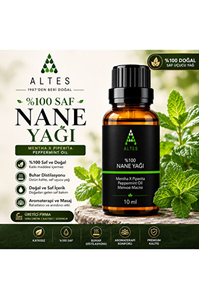 altes زيت النعناع العطري النقي 100% / زيت النعناع / مينثا اكس بيبيريتا 10 مل ...