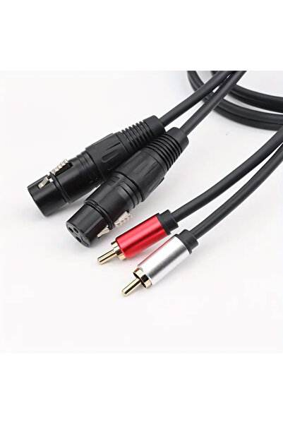 i-zclive كابل صوت XLR إلى RCA - 4.6 متر. هذا يحافظ على الدقة والبساطة في التف...