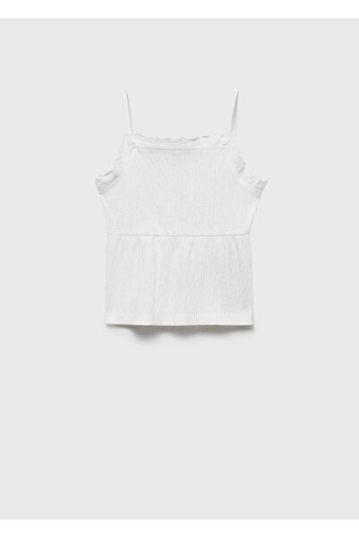MANGO Kids Blouse with Embroidery Details