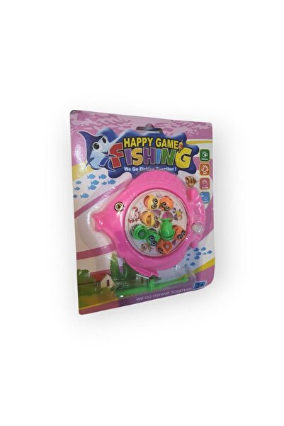 KIZILKAYA Happy Game Fishing Game Fun Set with Fishing Rod for Kids