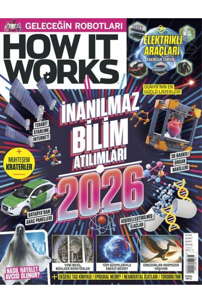 Doğan Burda Dergi Yayıncılık How It Works Dergisi 2026-01