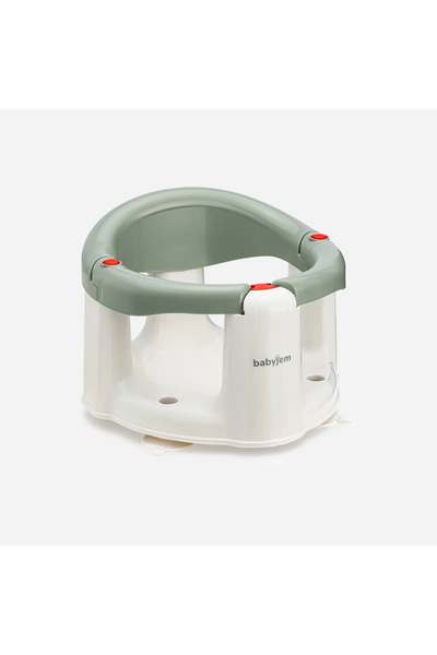 Babyjem Önden Açılır Banyo & Mama Oturağı Soft Yeşil