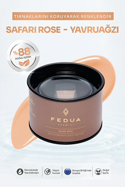 Fedua Safari Rose Yavruağzı Oje 11 ml
