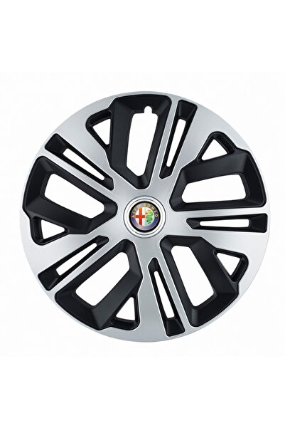 Autohelix MSA Set de 4 capace de jantă Raven Grey-Black R14, pentru gama de m...