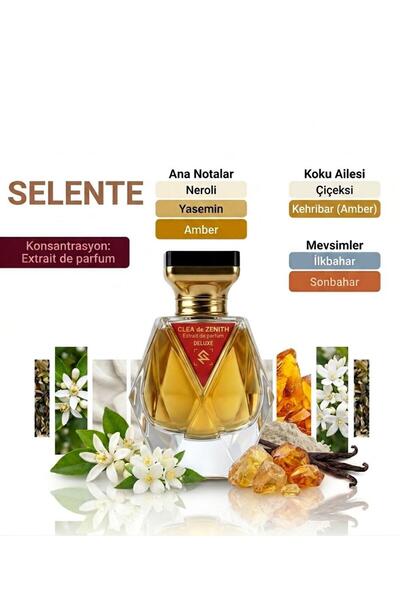 clea de zenith CLEAdeZENİTH PARFÜM SELENTE DELUXE 60 + 5 Ml Kadın Parfüm