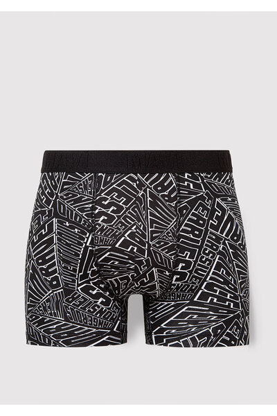 Mavi Boxer negru imprimat 0911634 -900