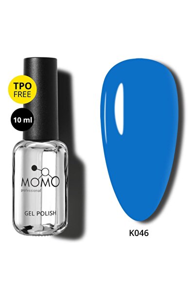 MOMO professional Kalıcı Oje K046, Okyanus Mavisi, 10 ml