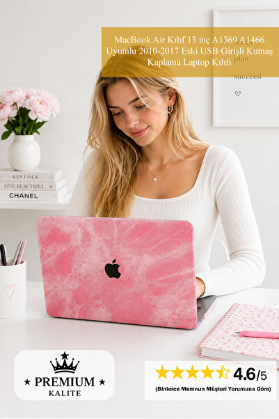 Mcstorey MacBook Air Kılıf 13 inç A1369 A1466 Uyumlu 2010-2017 Eski USB Giriş...