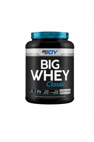 Bigjoy Big Whey Classic Whey Protein Powder 915Gr Coconut&Vanilla 30 Servings...