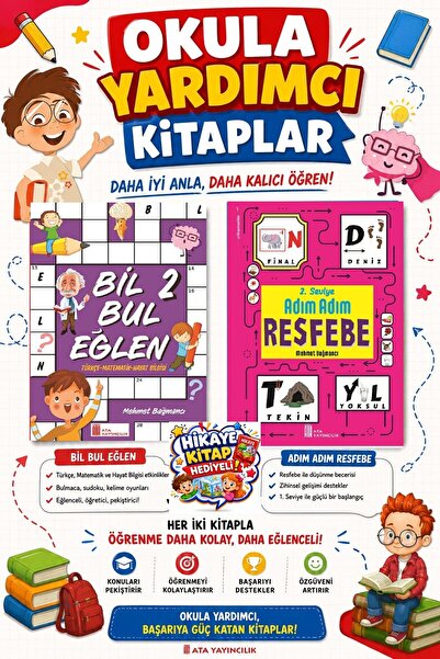 Ata Yayıncılık Ata 2nd Class Resfebe + ابحث عن المرح