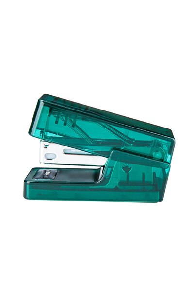 Deli Capsator 12 fante 24/6 Mini NUSIGN Verde Transparent
