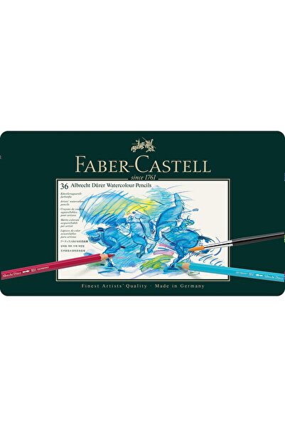 Faber Castell Creioane colorate Aquarelle Faber-Castell, 36 de culori, Albrec...