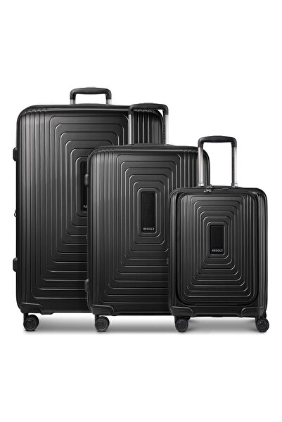 REDOLZ Essentials 14 4 Rollen Kofferset 3-teilig mit Dehnfalte