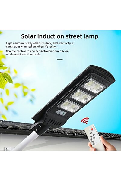 BLOOMING TIME Solar Street Lights, Outdoor Garden Lights, Solar Flood Lights,...