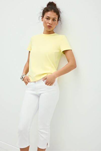 Stradivarius Basic regular fit soft-touch T-shirt