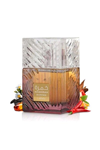 lattafaa Apă de parfum unisex Khamrah Dukhan, 100 ml