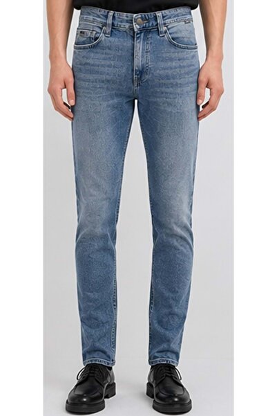 Mavi M00351A3279 Marcus Foggy Indigo Black Jean Pantolon Erkek Kot Pantolon L...
