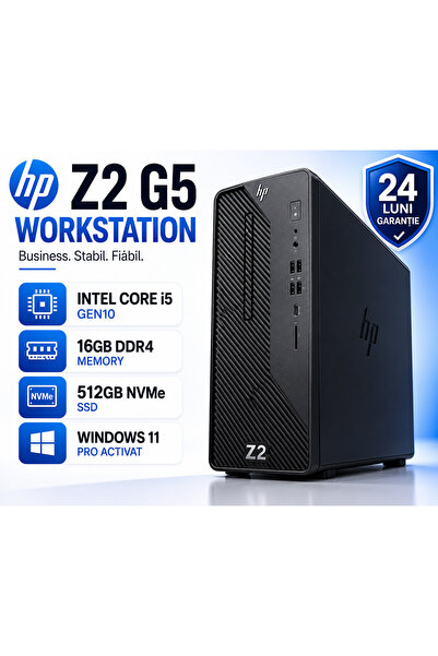 HP Z2 G5 Workstation i5 Gen10 16GB 512GB SSD Win11 Pro