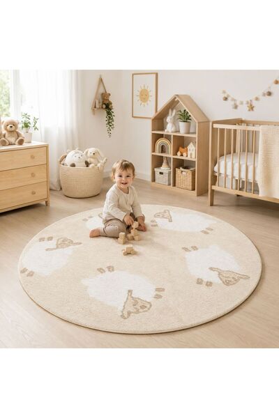 Neşem Halı Boutique EKOHALI Cotton Boon CBN 11 Multy XXW Q Yıkanabilir, Kayma...
