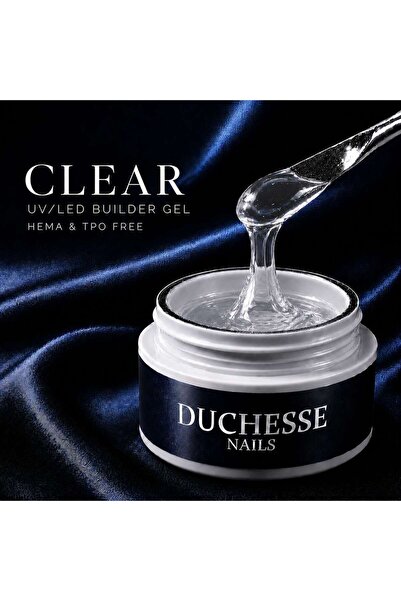 Duchesse Nails Gel de construcție pentru unghii UV/LED, autonivelant, FĂRĂ HE...