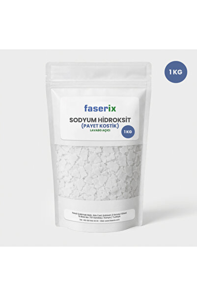 faserix Payet Kostik - Sodyum Hidroksit (1 Kg)