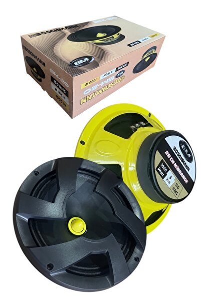 Boschmann Navigo 20 cm Midrange - 1000 WATT 150 RMS Kurşun Göbek Midrange Hop...