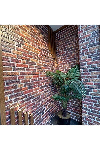 Dekonil 3 Boyutlu Tuğla Desenli Eps Strafor Dokulu Duvar Paneli 50x100 (2 ADET)