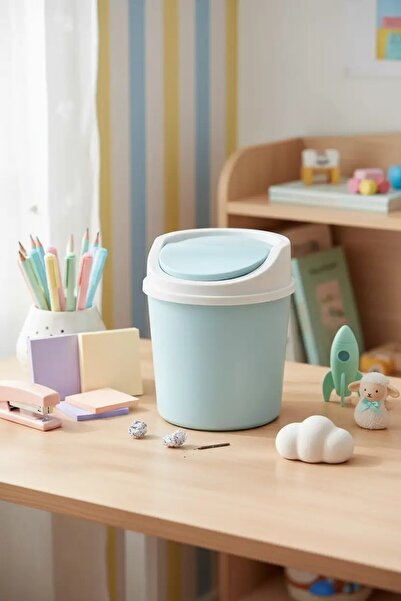 Miniso Kapaklı Masaüstü Çöp Kovası