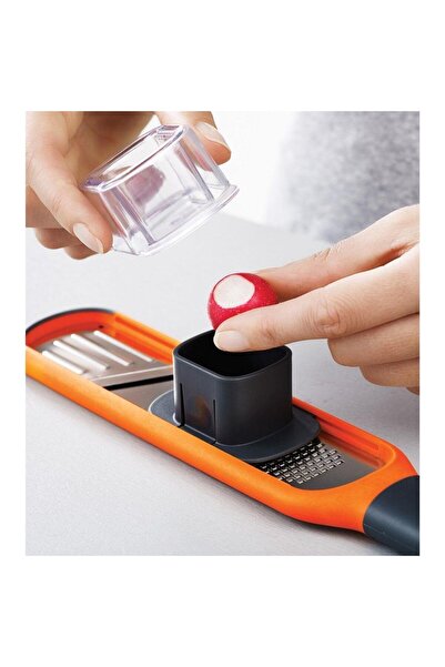 Joseph Joseph Handi-Grate 2-in-1 Mini Grater and Slicer - Orange
