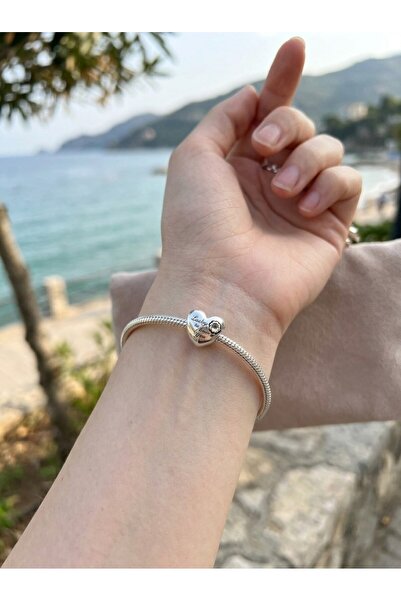 My Story Kalp Ve Yonca Gümüş Charm