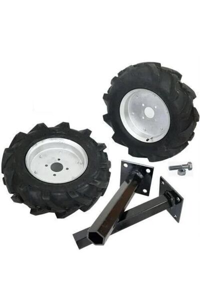 Genel Markalar Çapa Makinası Teker Takımı 4.00 X 80 27 mm Sabit Aks